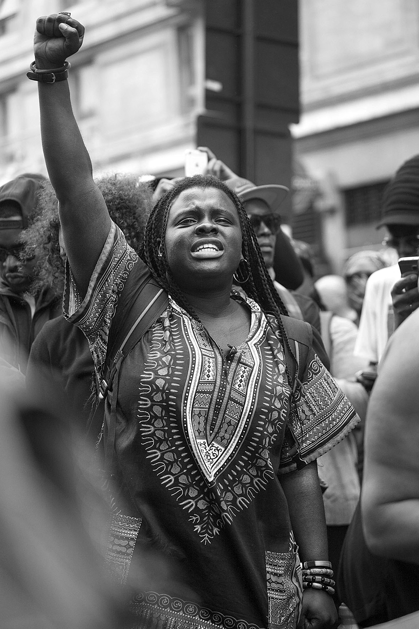 Bettina Adela - Black Lives Matter March for Libya 2016 Image